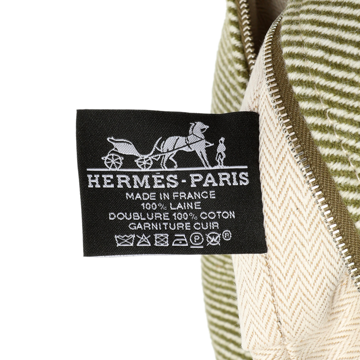 Hermes Wool Large Bride-A-Brac Pouch Handbags Hermes