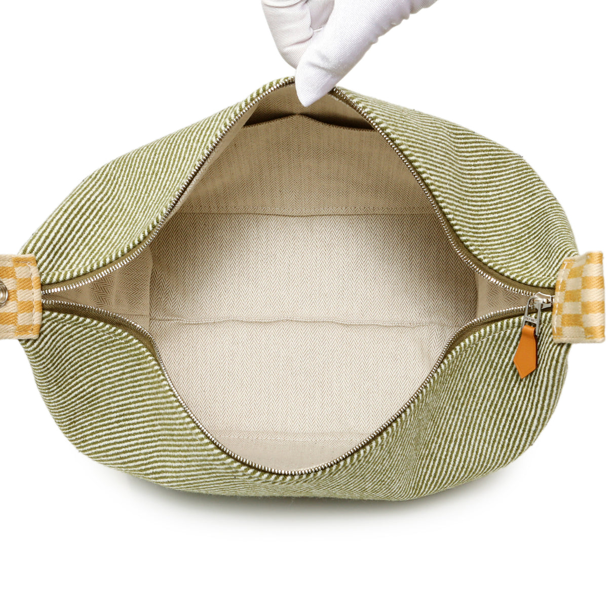 Hermes Wool Large Bride-A-Brac Pouch Handbags Hermes