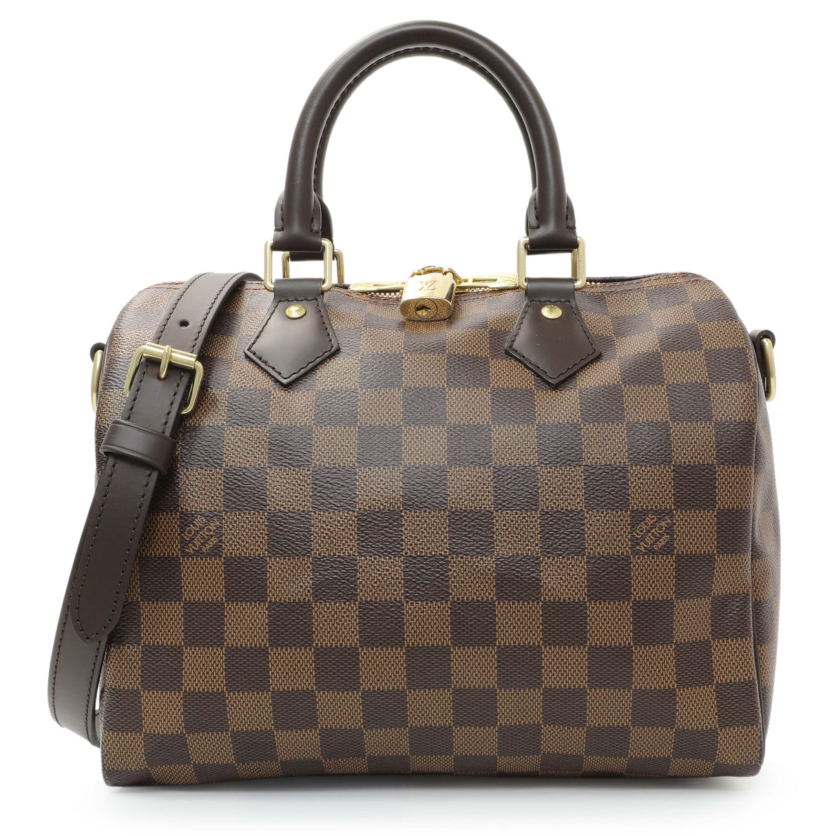 Louis Vuitton Damier Ebene Speedy Bandouliere 25