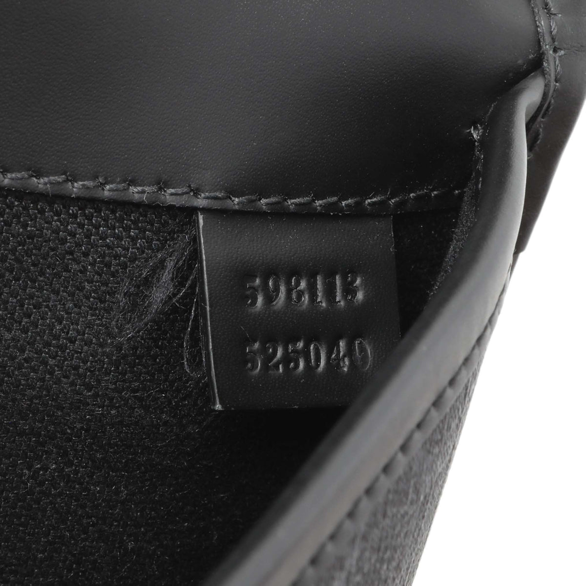 Gucci Black GG Supreme Monogram Belt Bag Handbags Gucci