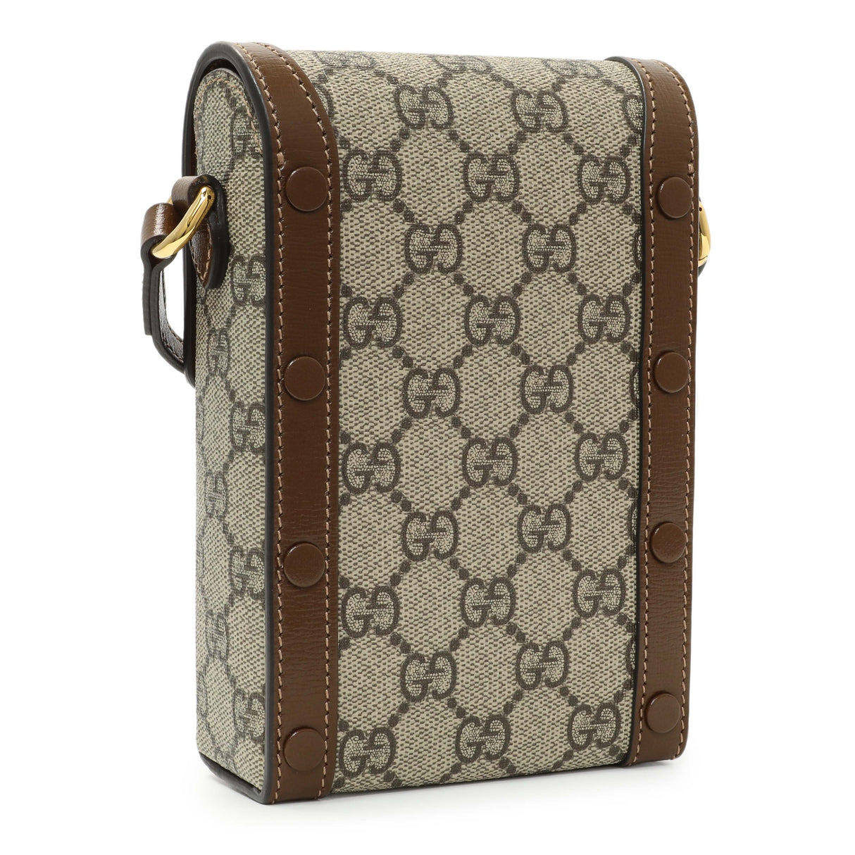 Gucci GG Supreme Monogram Mini Horsebit 1955 Shoulder Bag Handbags Gucci