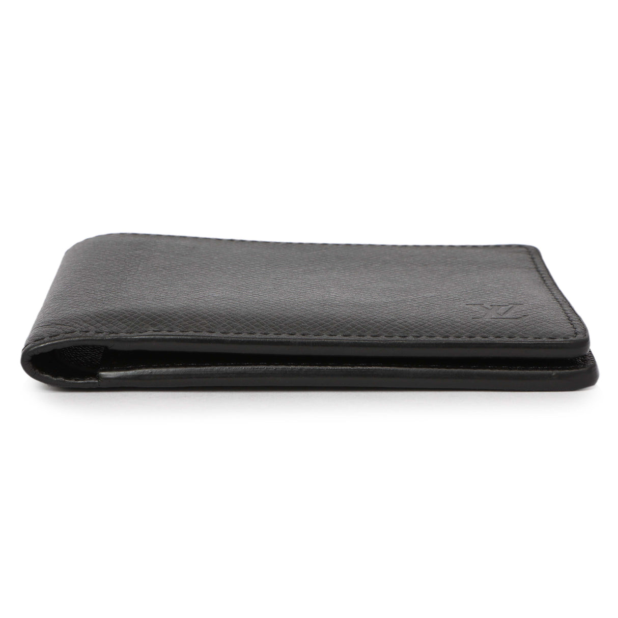 Louis Vuitton Black Taiga Multiple Wallet Accessories Louis Vuitton