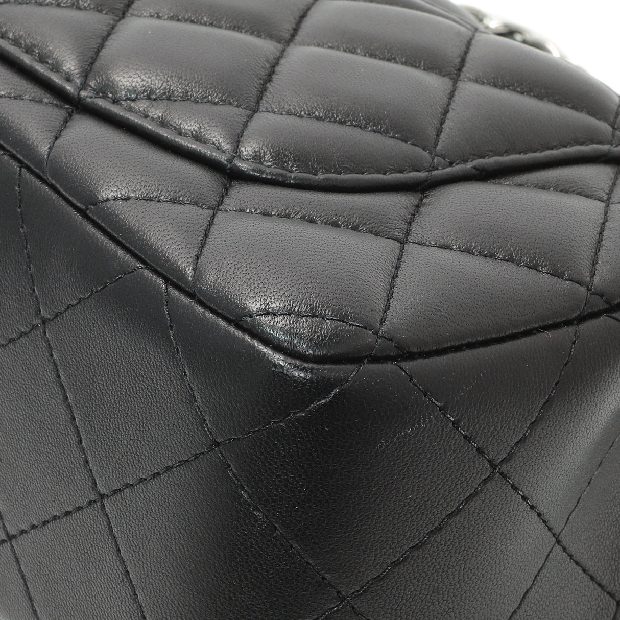 Chanel Black Quilted Lambskin Mini Rectangular Flap Handbags Chanel