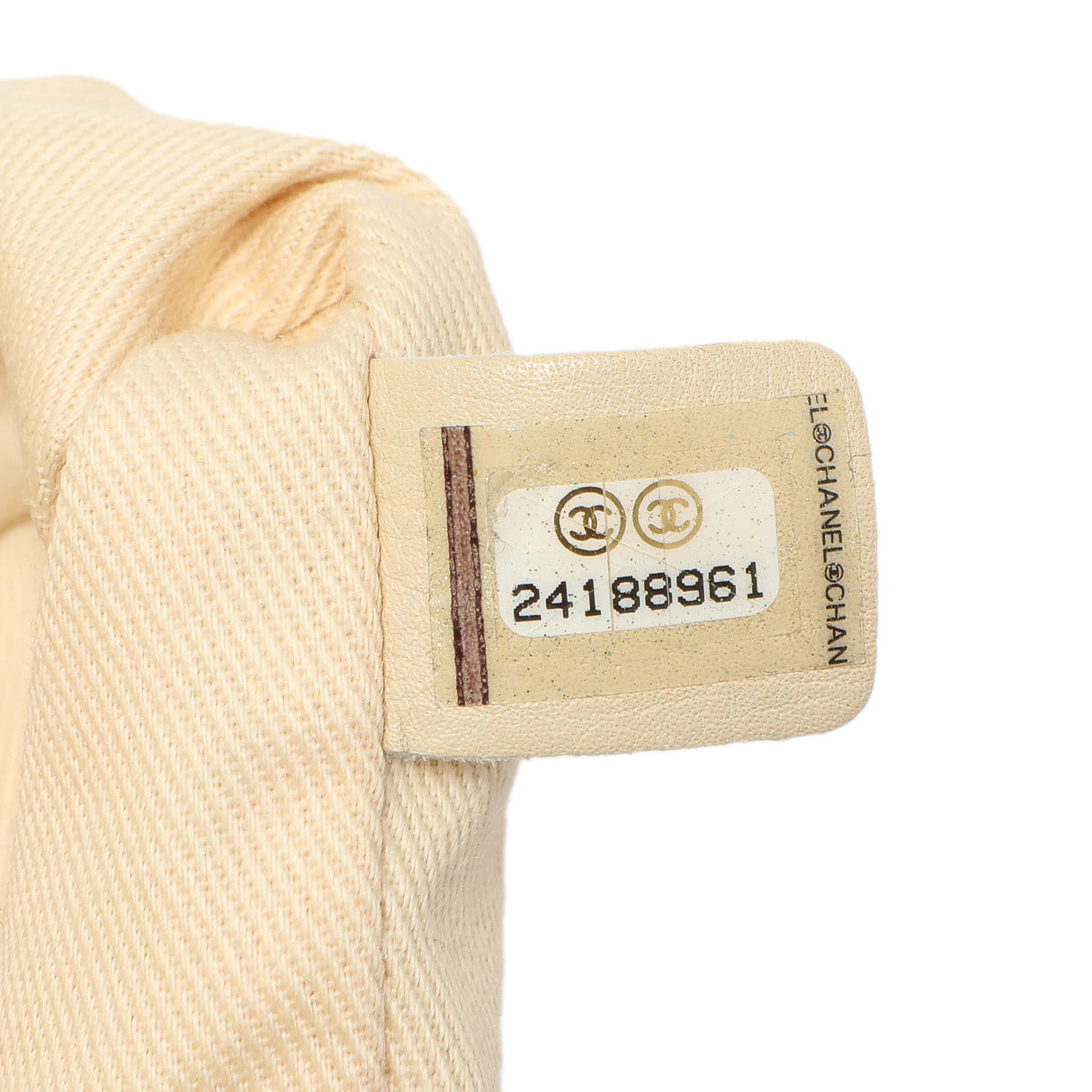 Chanel White Quilted Caviar Medium Coco Handle Handbags Chanel