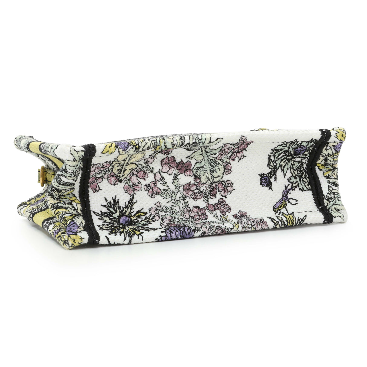 Christian Dior Embroidered Canvas Mini Book Tote w/ Strap Handbags Christian Dior