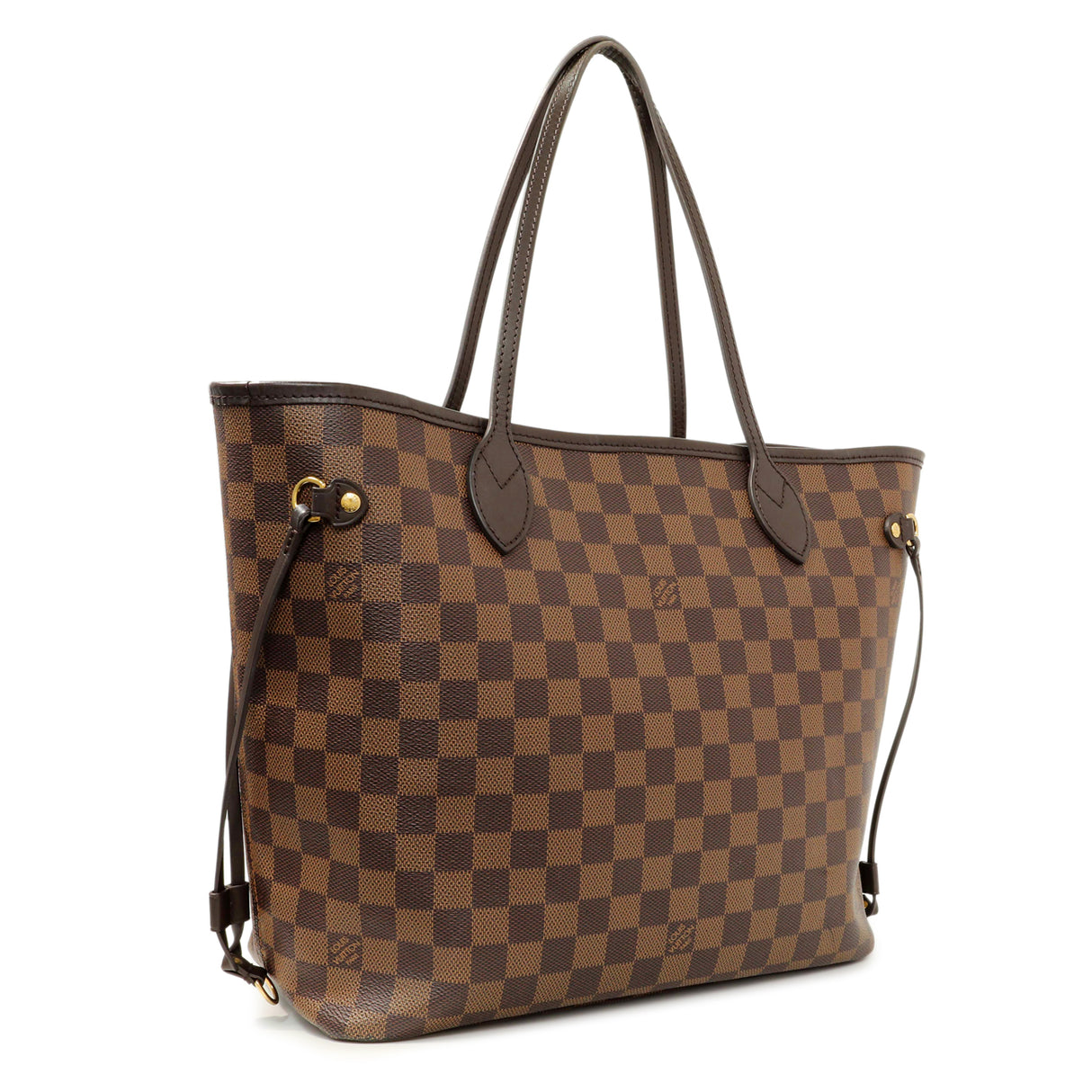 Louis Vuttion Damier Ebene Neverfull MM Handbags Louis Vuitton