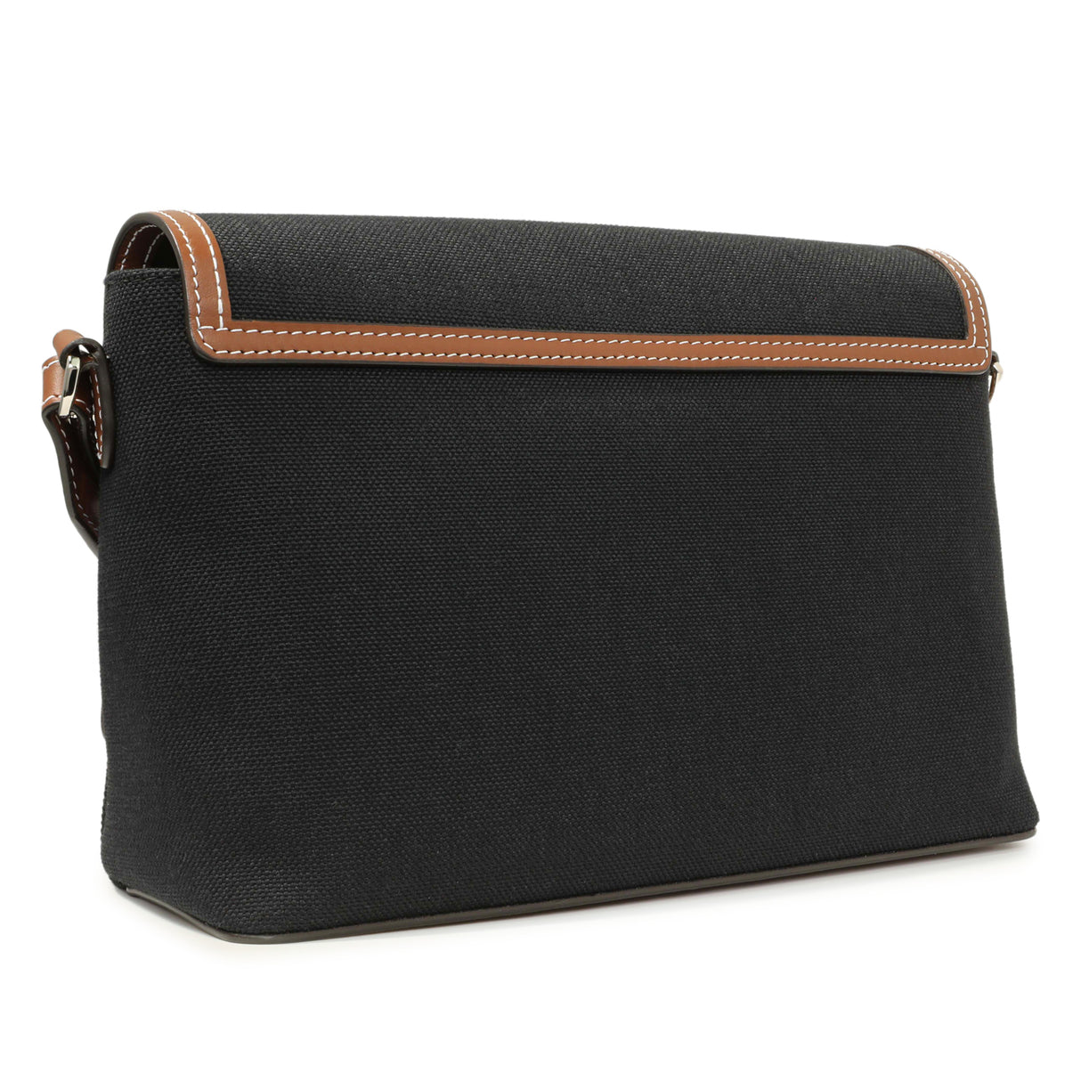 Burberry Black Canvas Horseferry Note Crossbody Handbags Burberry