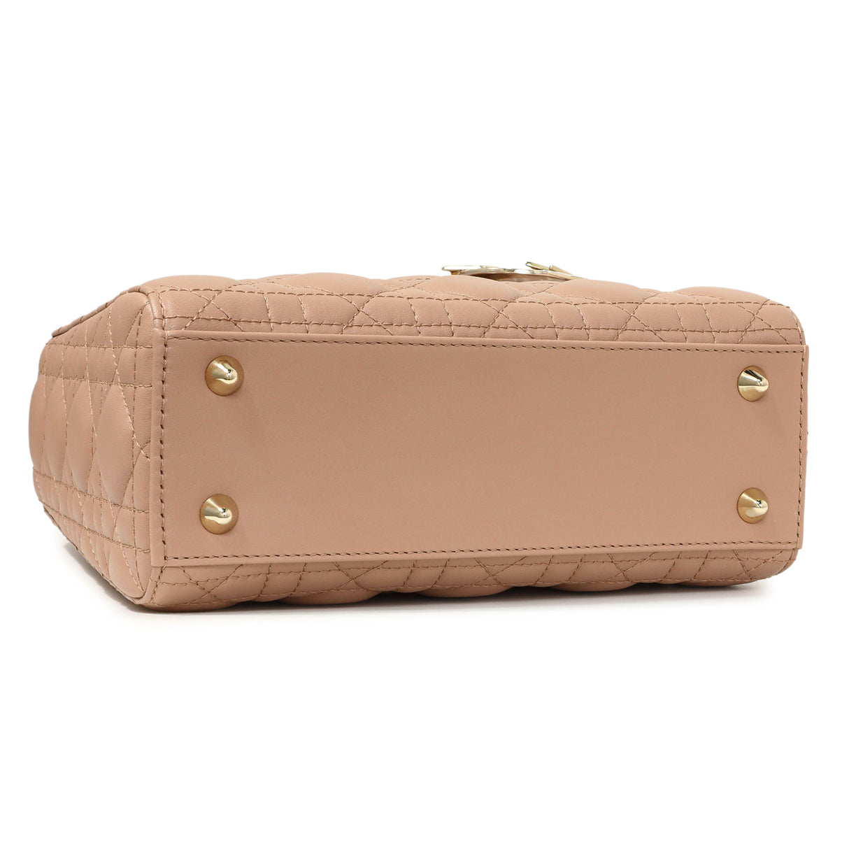 Christian Dior Blush Lambskin Cannage Small My ABCDior Lady Dior Handbags Christian Dior