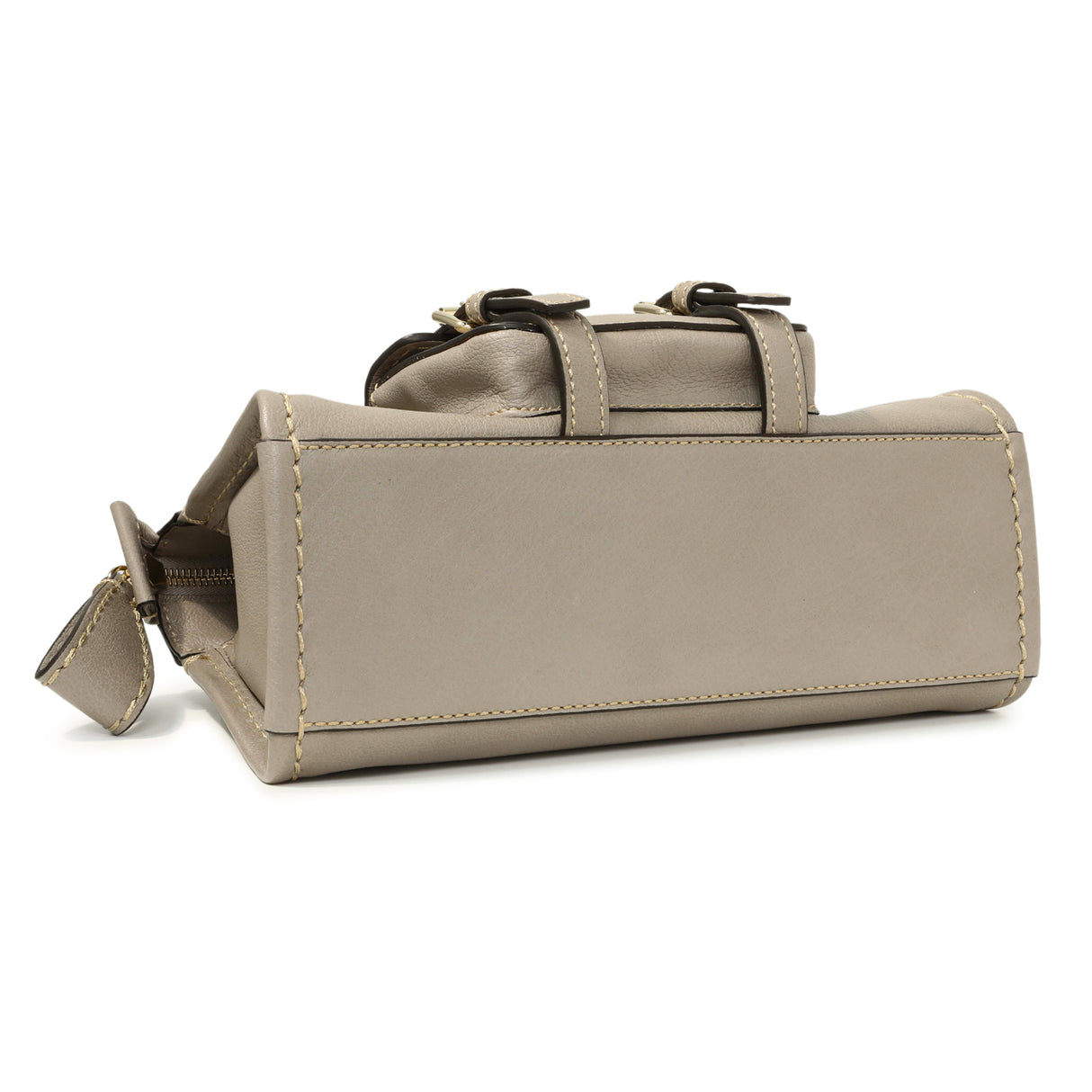 Chloe Cashmere Grey Buffalo Mini Edith Handbags Chloe