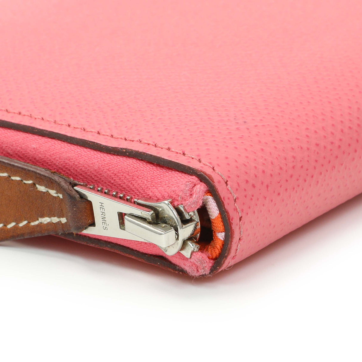 Hermes Pink Epsom Silk'in Change Purse Accessories Hermes