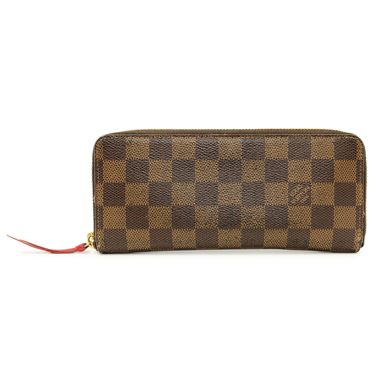 Louis Vuitton Damier Ebene Clemence Wallet Accessories Louis Vuitton