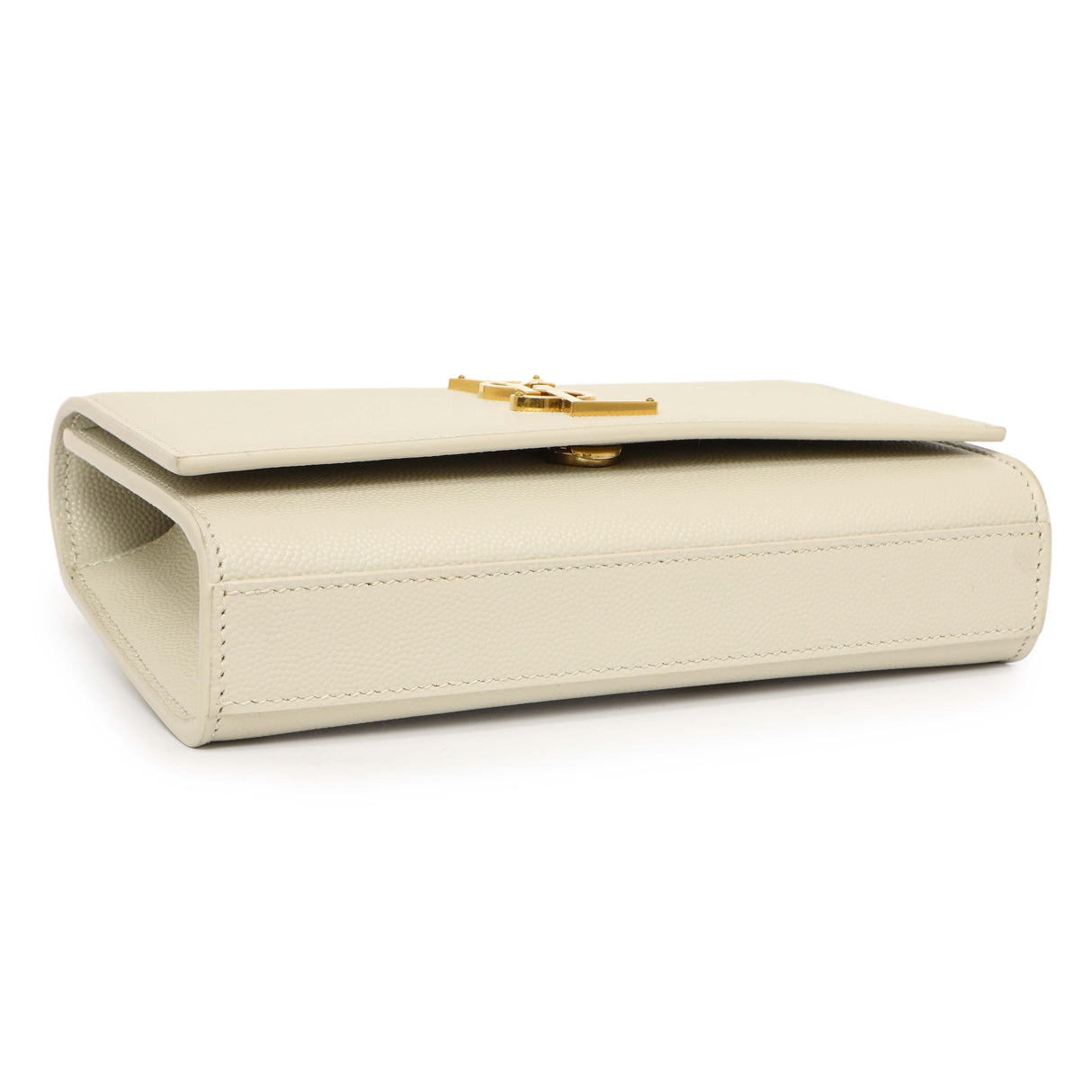 Saint Laurent White Grain De Poudre Monogram Kate Belt Bag Handbags Saint Laurent