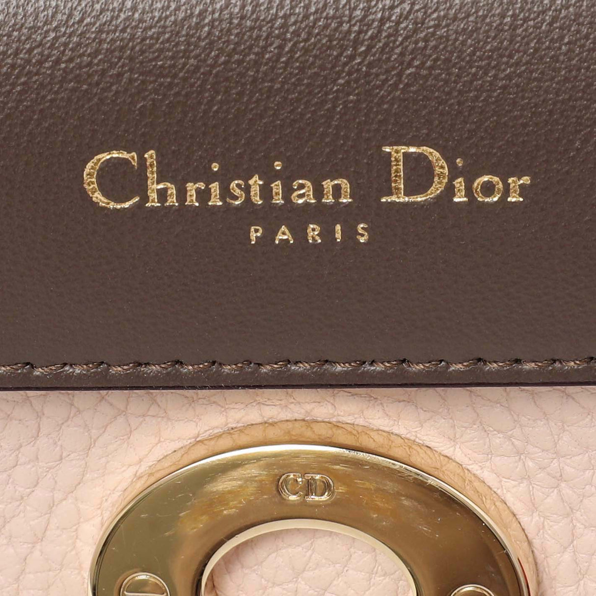 Christian Dior Rose Poudre Bullcalf Mini Be Dior Flap Handbags Christian Dior