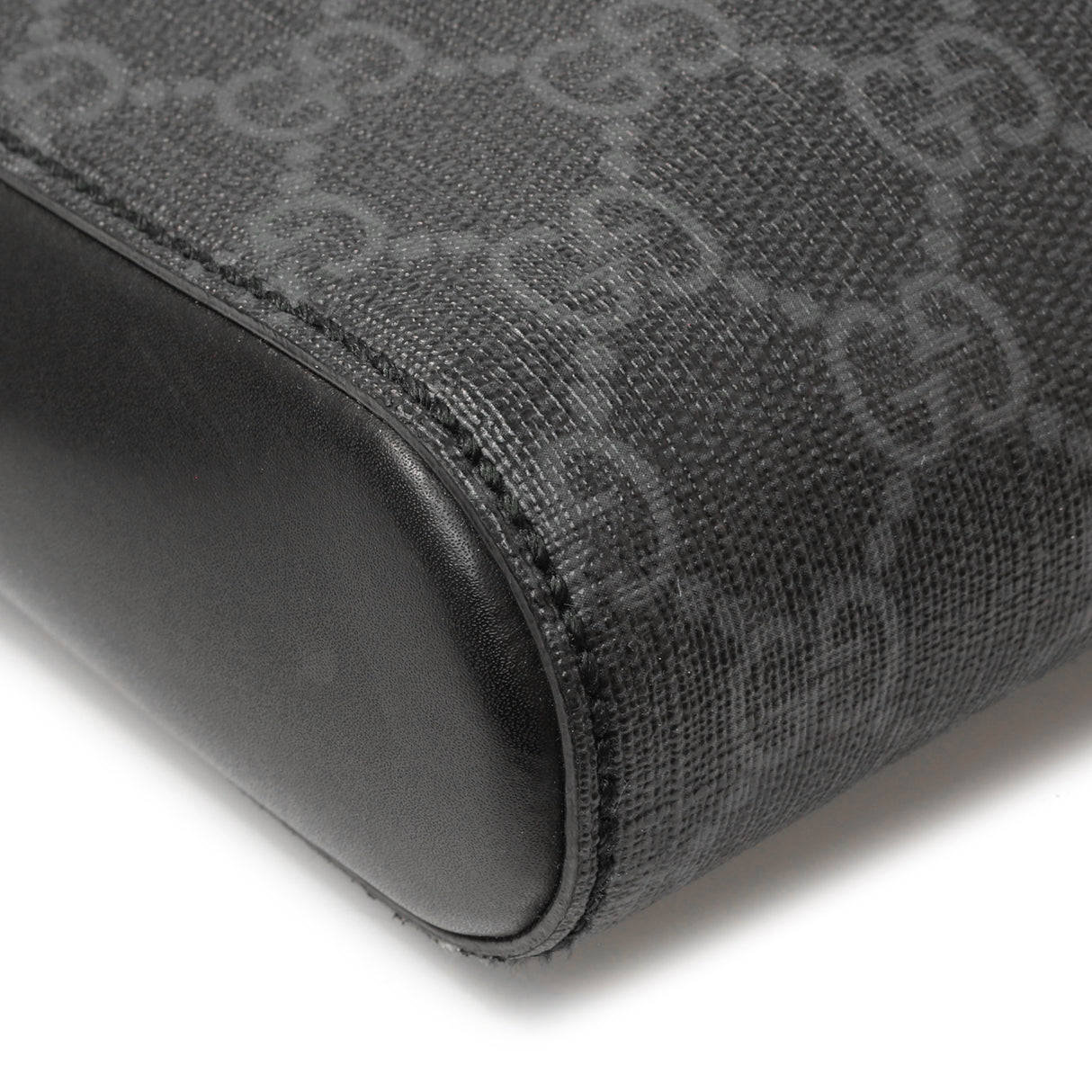 Gucci GG Supreme Monogram Web Flat Messenger Bag Handbags Gucci