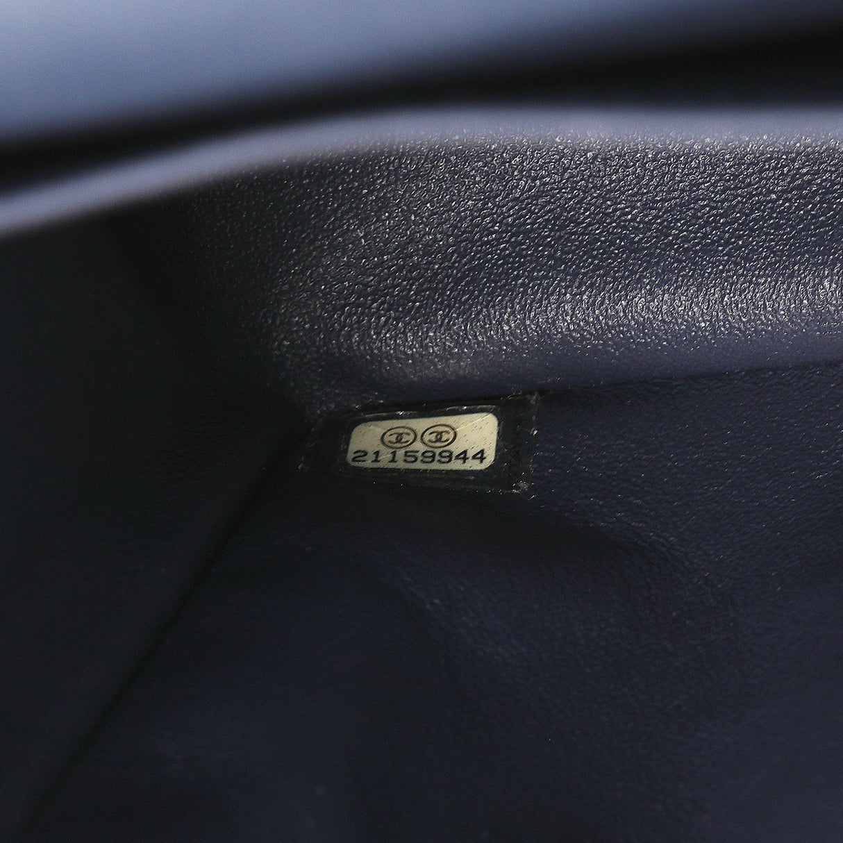 Chanel Blue Chevron Quilted Patent Jumbo Classic Double Flap Handbags Chanel