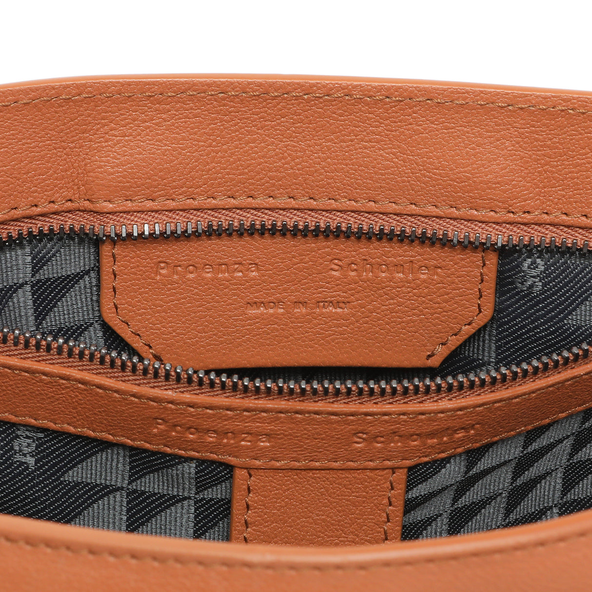 Proenza Schouler Brown Lambskin PS1 Fringe Satchel Handbags Proenza Schouler