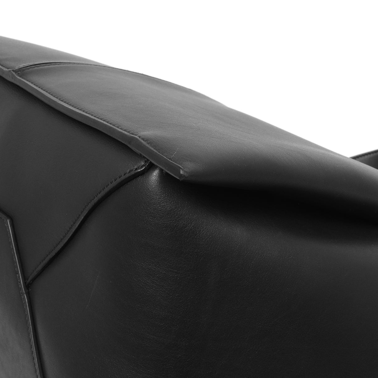 Celine Black Calfskin Vertical Tri-Fold Bag Handbags Celine