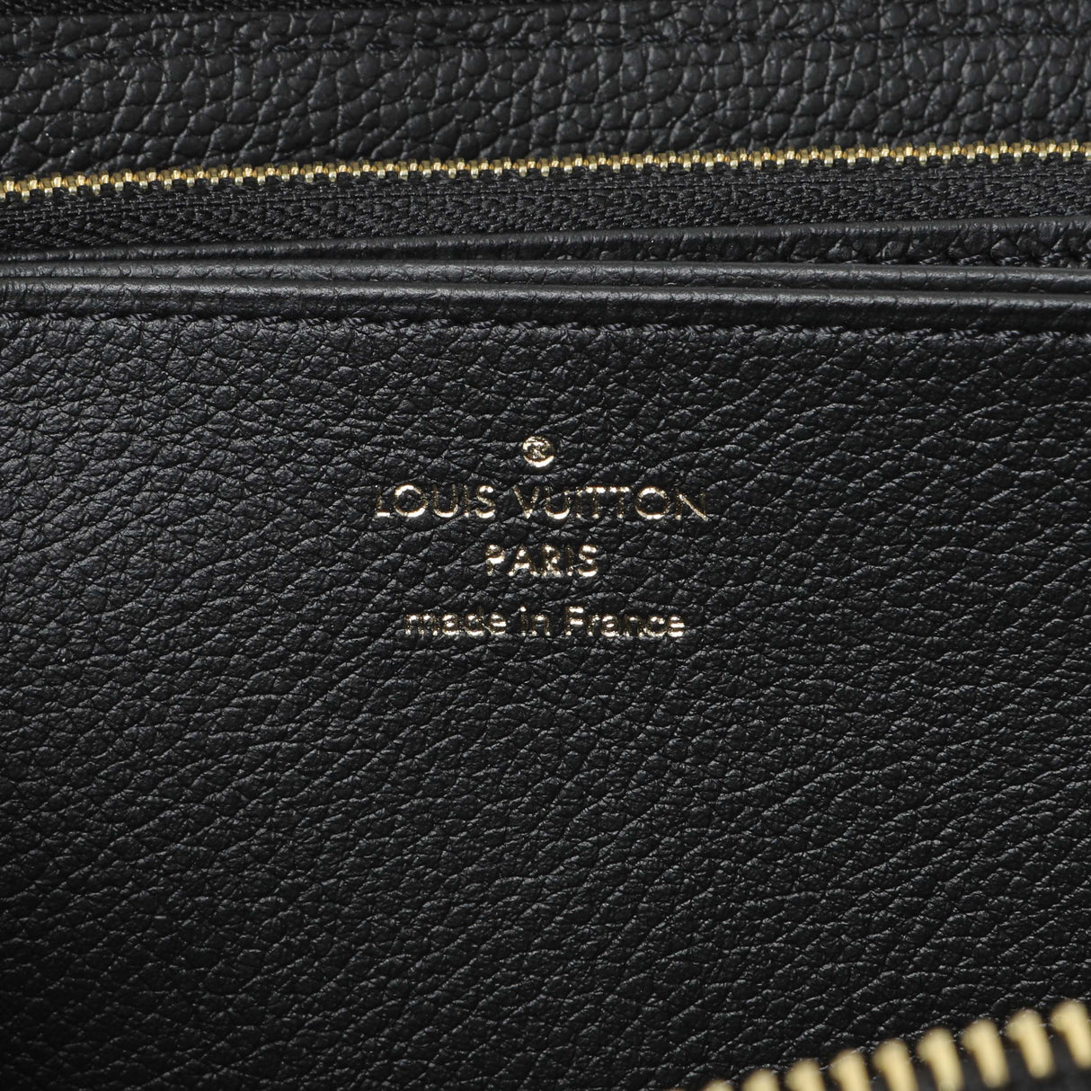 Louis Vuitton Black Empreinte Zippy Wallet Accessories Louis Vuitton