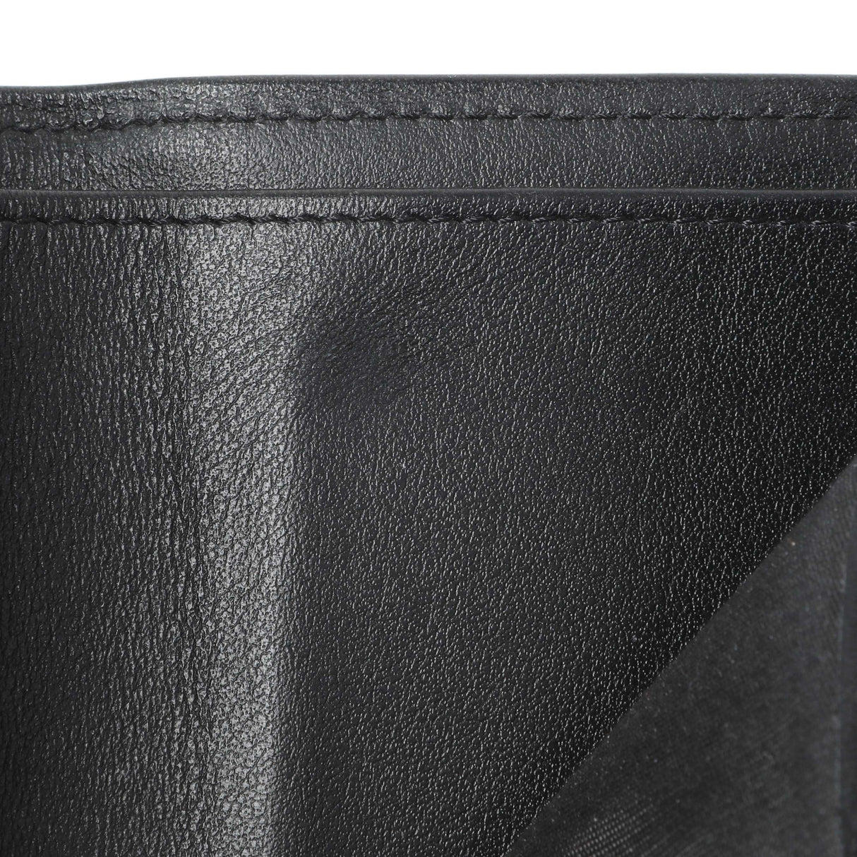 Chanel Black Caviar Quilted Compact Boy Wallet Accessories Chanel