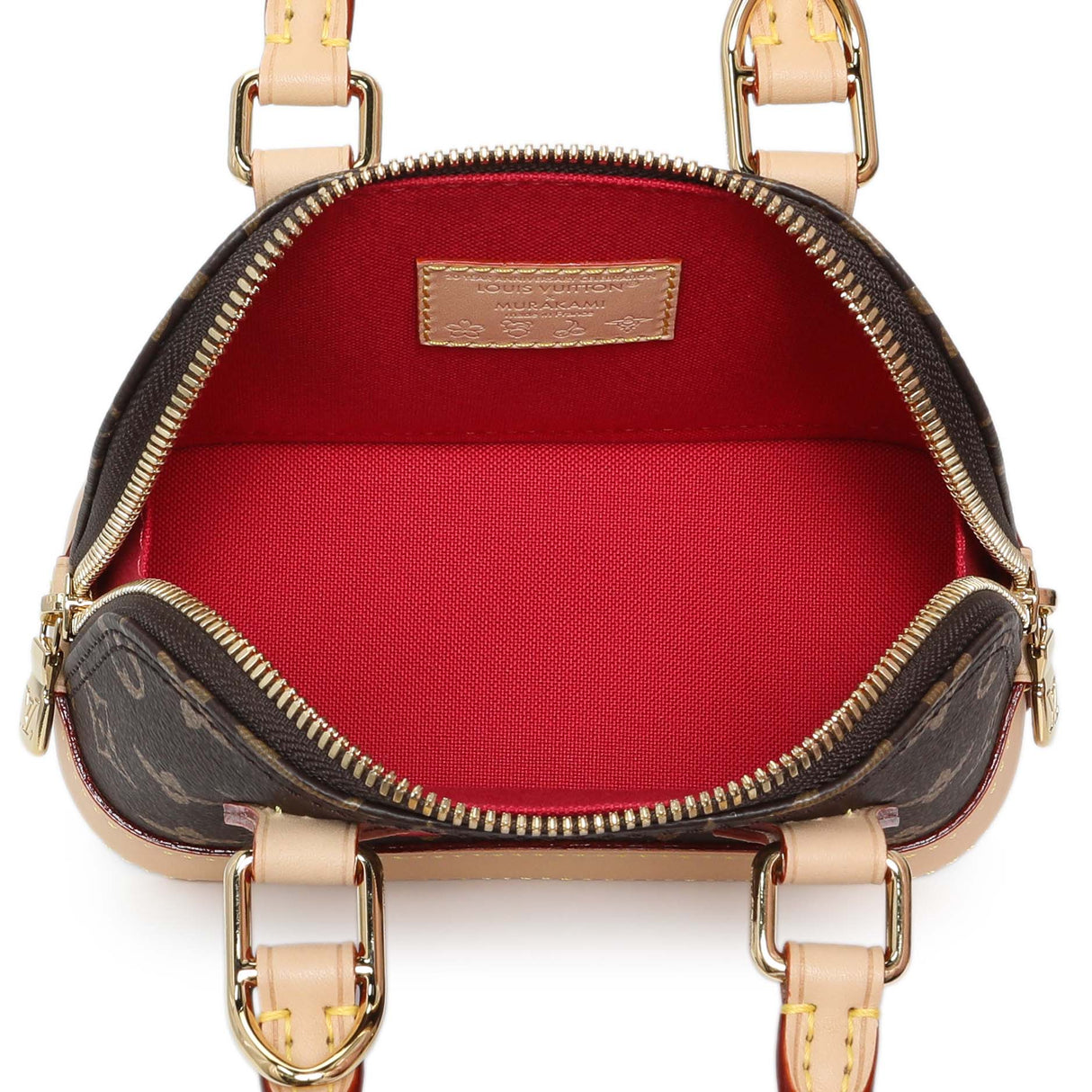 Louis Vuitton X Takashi Murakami Cerises Nano Alma Handbags Louis Vuitton