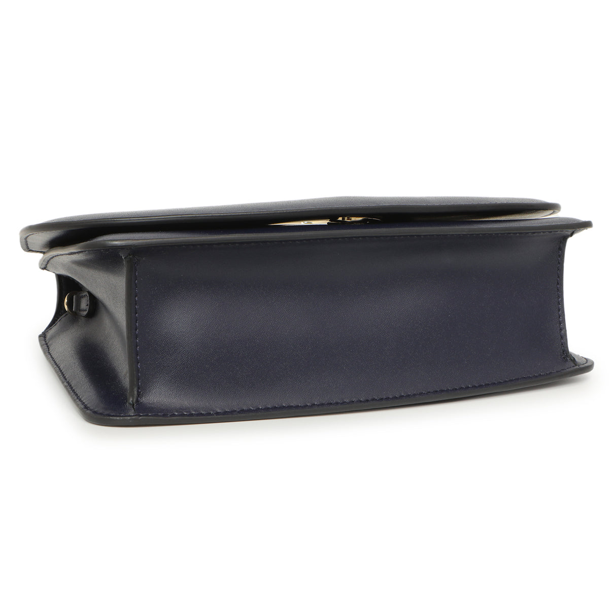 Salvatore Ferragamo Navy Calfskin Vela Crossbody Bag Handbags Salvatore Ferragamo