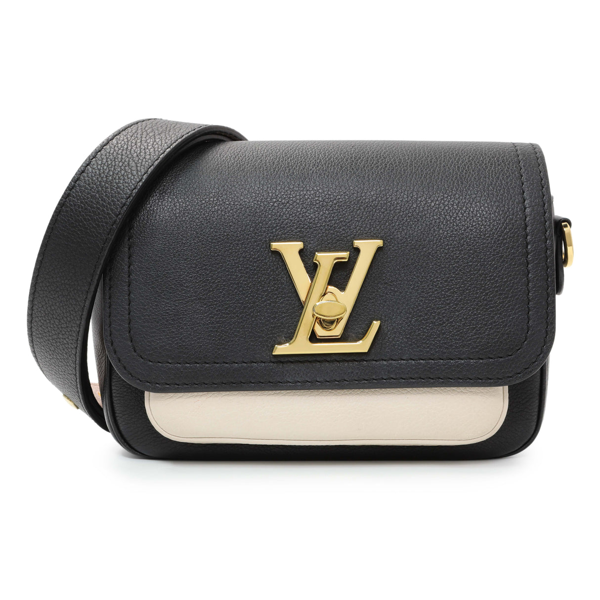 Louis Vuitton Grained Calfskin Lockme Tender Handbags Louis Vuitton
