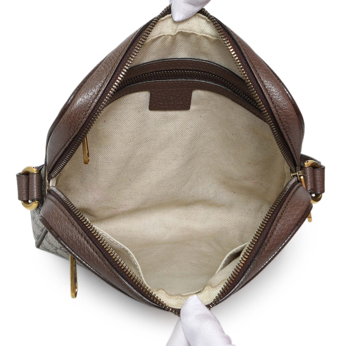 Gucci GG Supreme Monogram Web Small Ophidia Messenger Bag Handbags Gucci