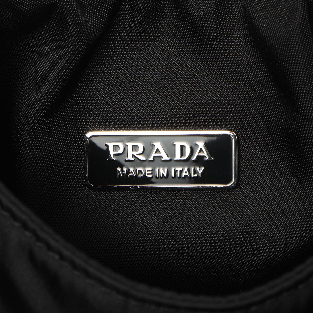 Prada Black Re-Nylon Mini Padded Soft Tote Handbags Prada