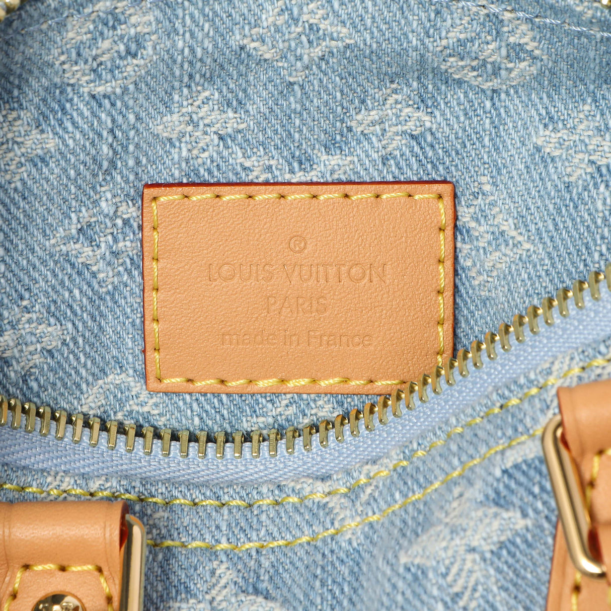 Louis Vuitton Monogram Denim Nano Speedy Handbags Louis Vuitton