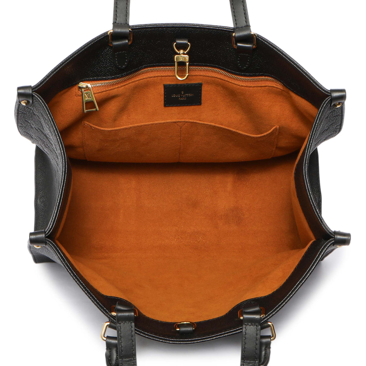 Louis Vuitton Black Empreinte Monogram Giant Onthego MM Handbags Louis Vuitton