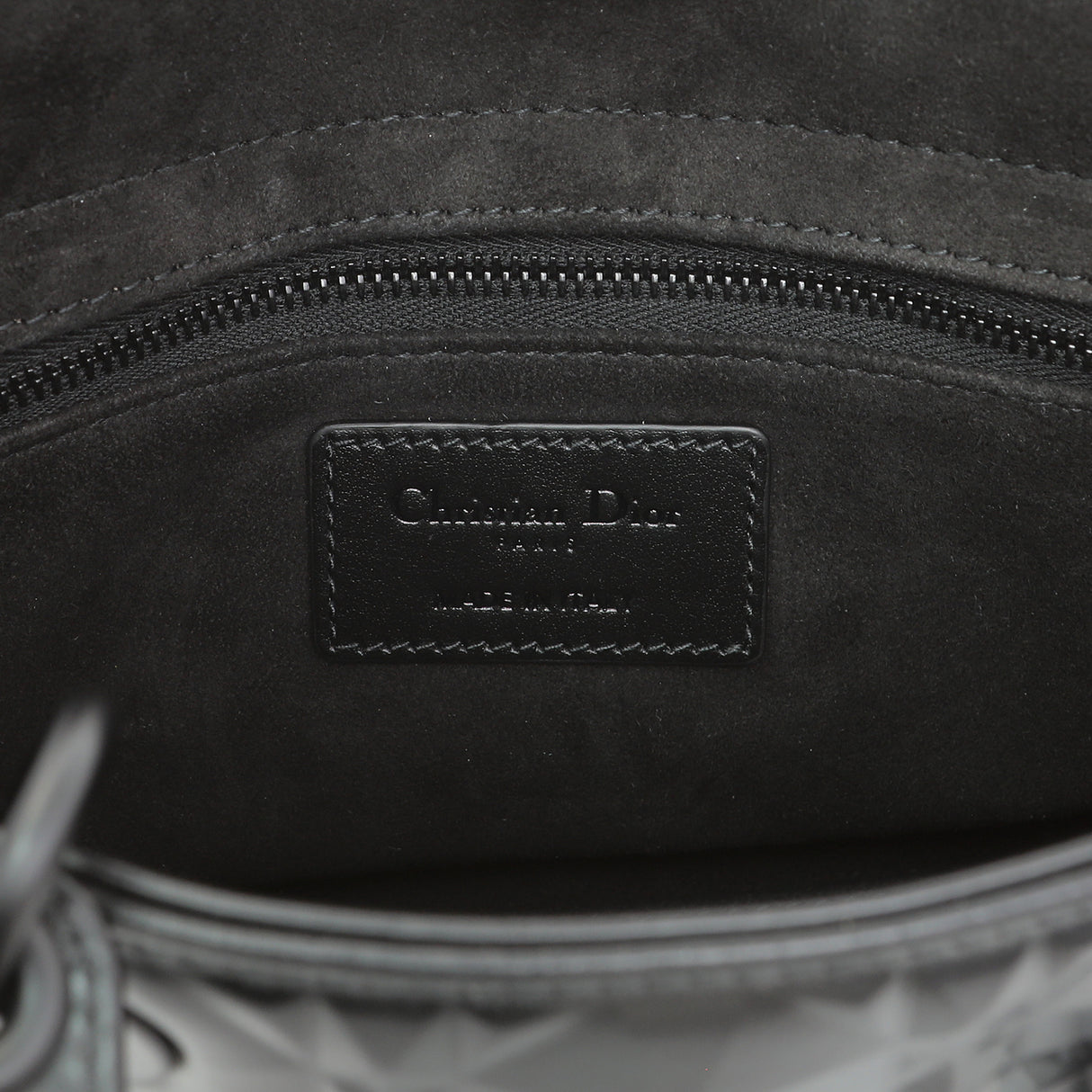 Christian Dior Black Diamond Cannage Lady Dior Small Handbags Christian Dior