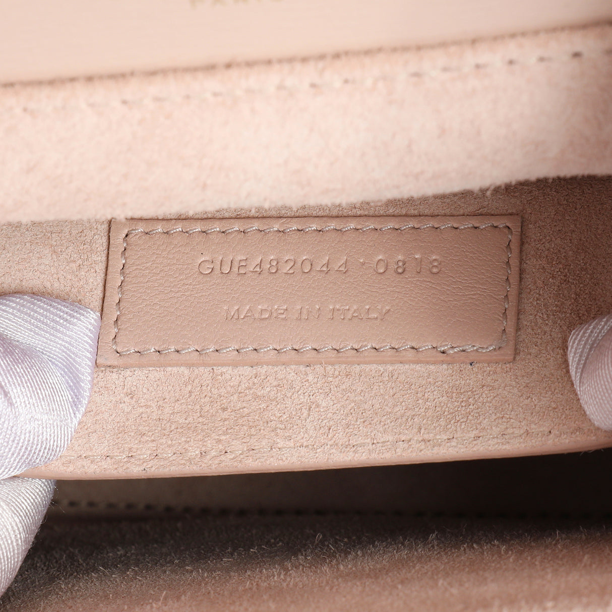 Saint Laurent Marble Pink Smooth Calfskin Suede Medium Bellechasse Bag Handbags Saint Laurent