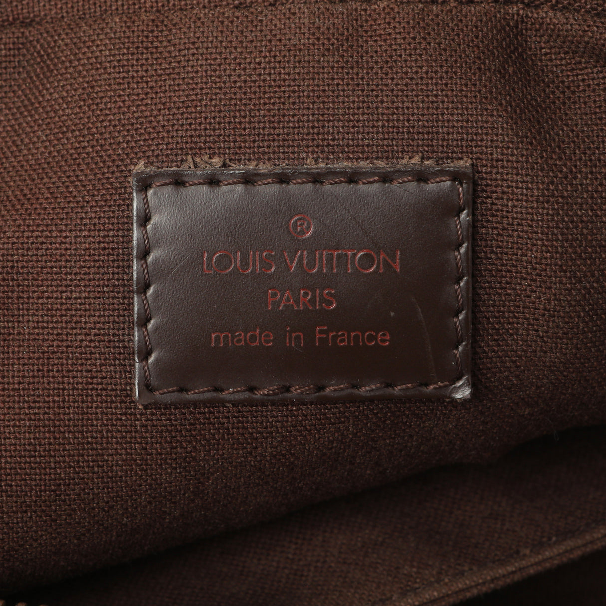 Louis Vuitton Damier Ebene Olav PM Messenger Handbags Louis Vuitton