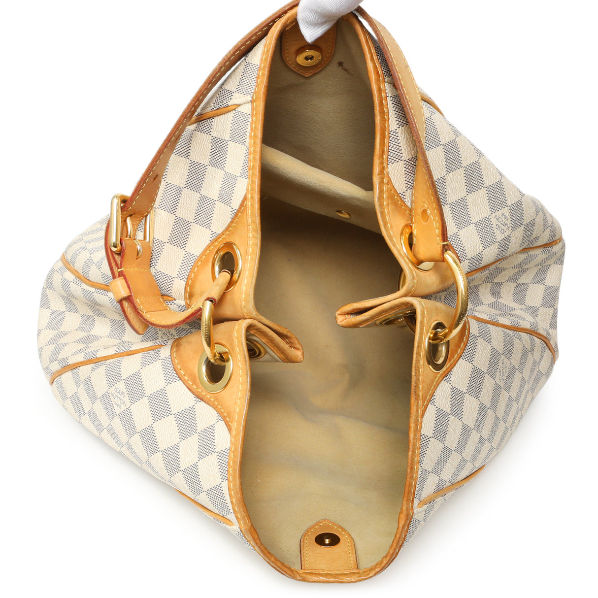 Louis Vuitton Damier Azur Galliera PM Handbags Louis Vuitton