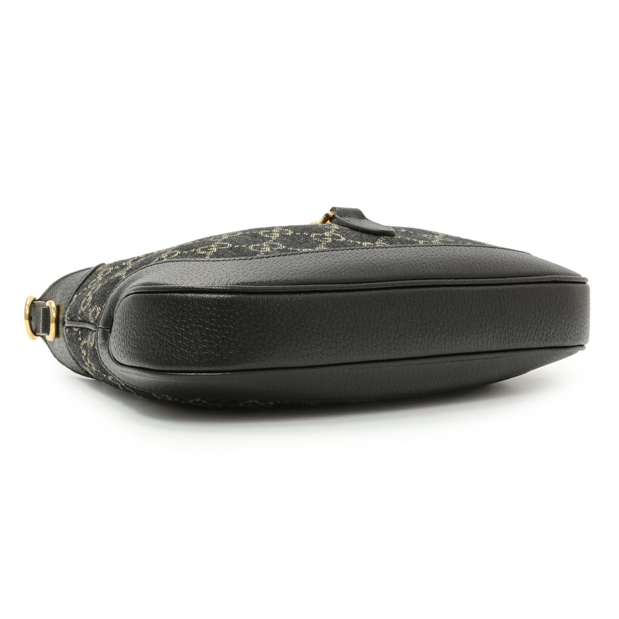 Gucci Black Jacquard Denim GG Monogram Small Jackie 1961 Hobo Handbags Gucci