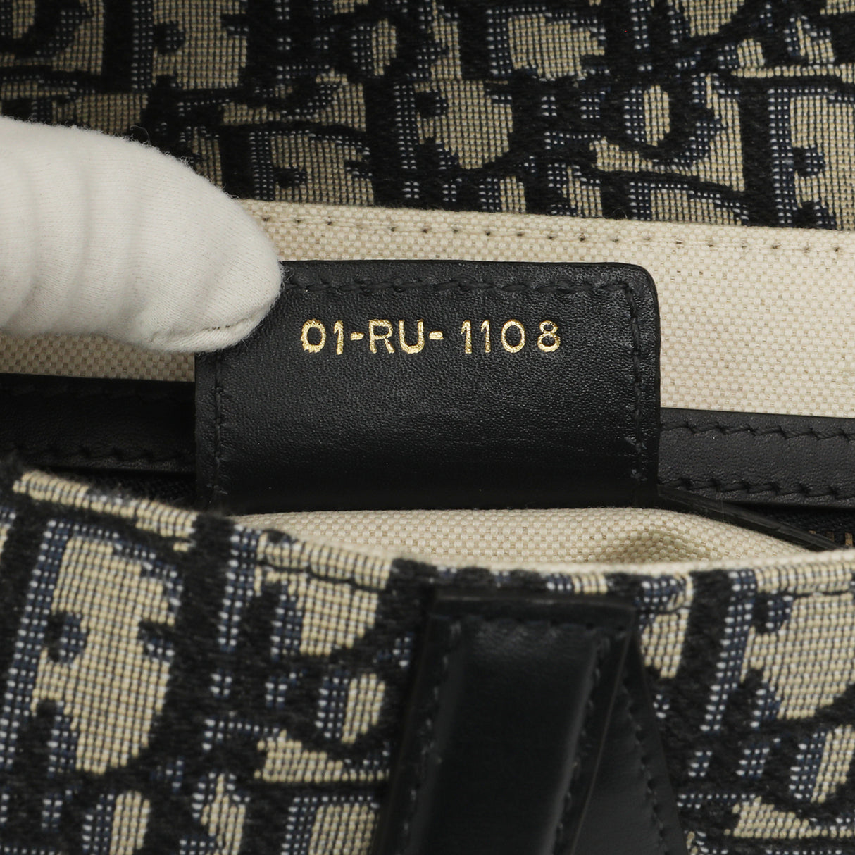 Christian Dior Blue Oblique Saddle Bag Handbags Christian Dior