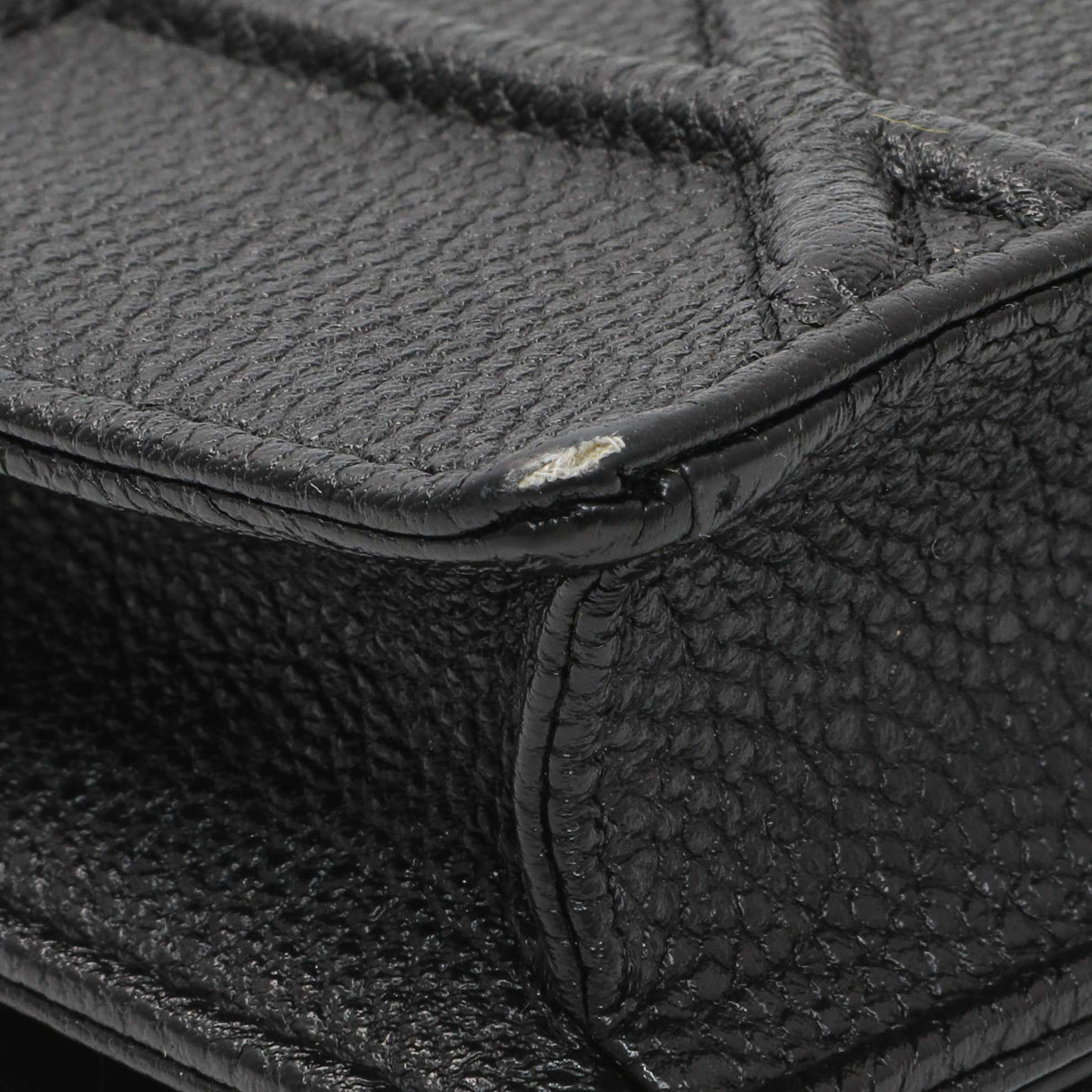 Christian Dior Black Grained Calfskin Diorama Wallet on Chain Handbags Christian Dior