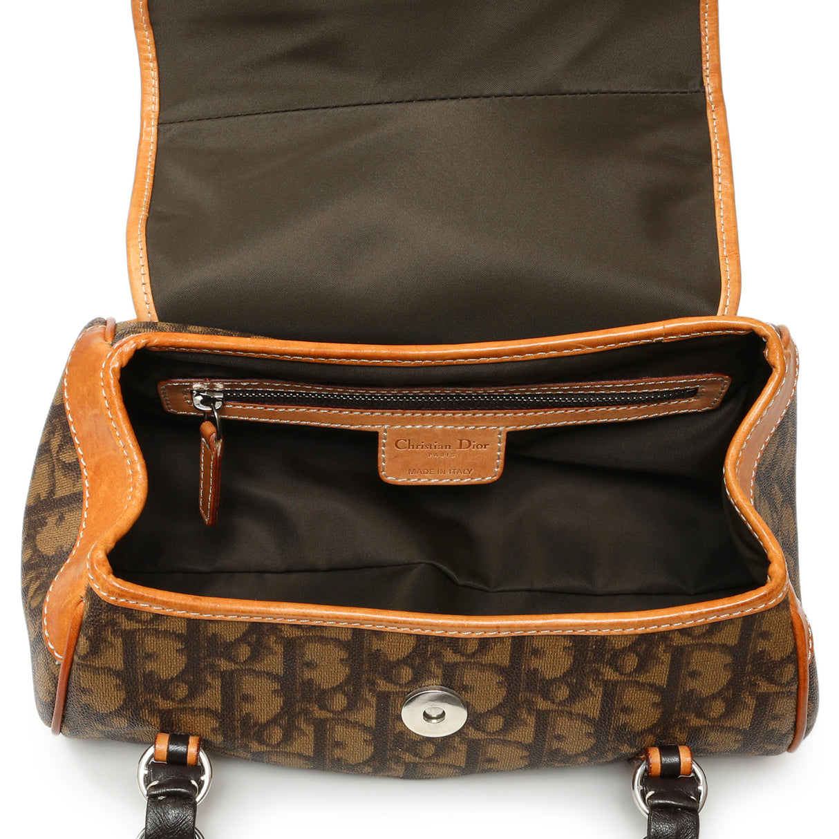 Christian Dior Monogram Romantique Trotter Flap Handbags Christian Dior