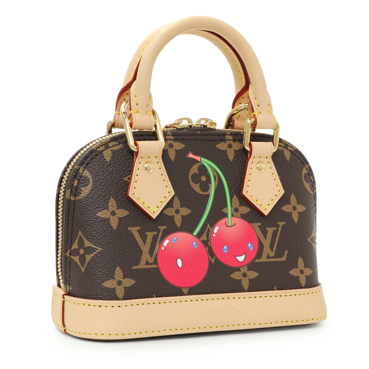 Louis Vuitton X Takashi Murakami Cerises Nano Alma Handbags Louis Vuitton