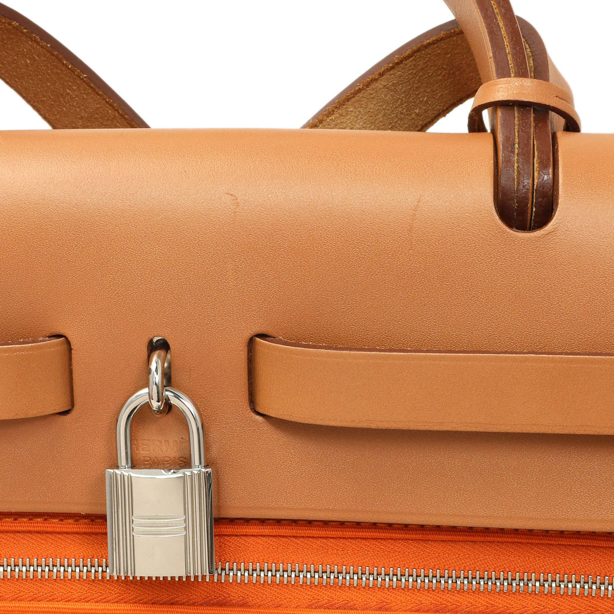 Hermes Vache Hunter Toile Herbag Zip 31 Handbags Hermes