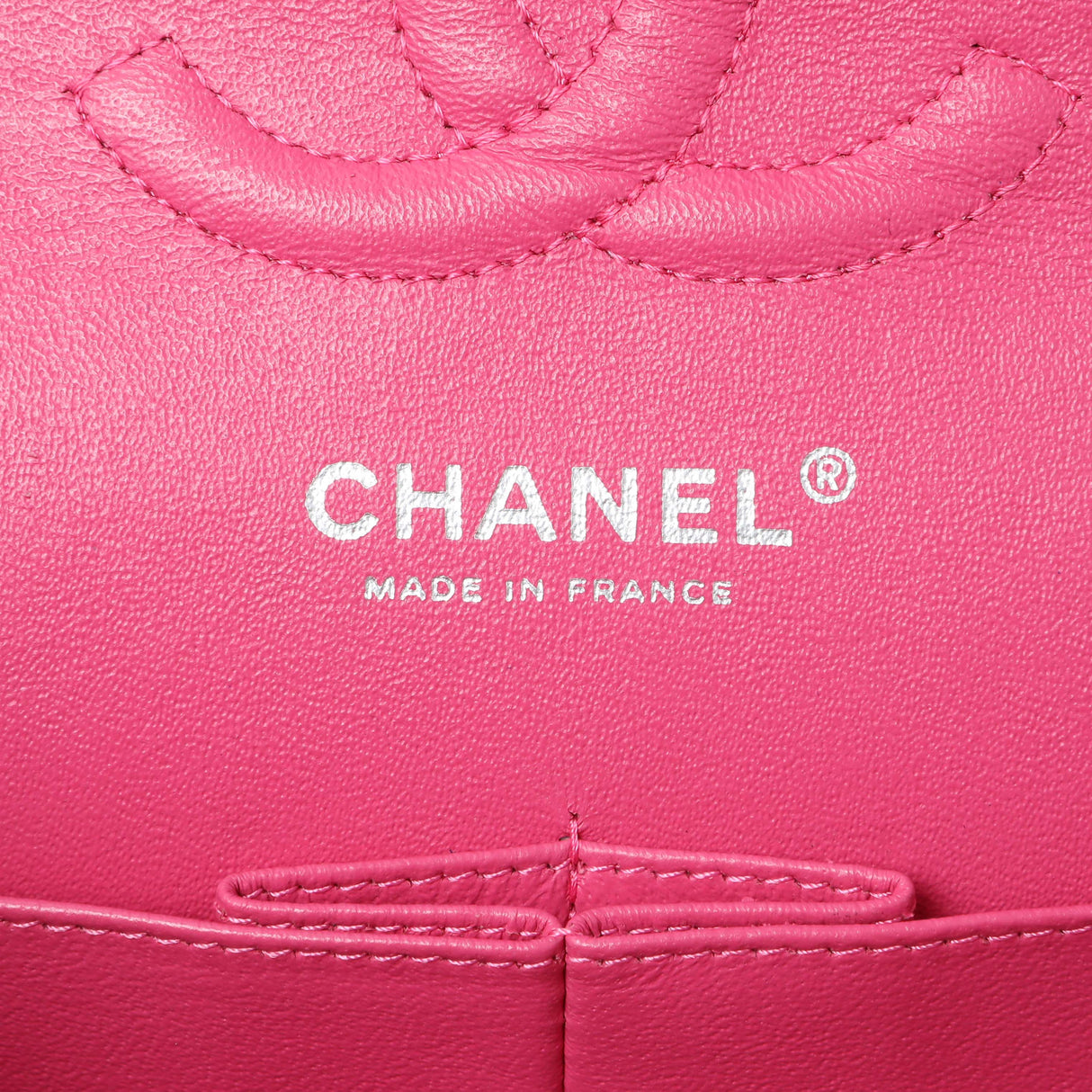 Chanel Coral Pink Patent Medium Double Flap Handbags Chanel