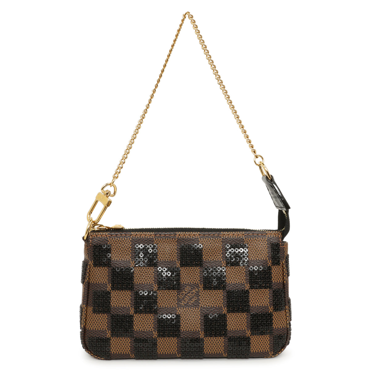 Louis Vuitton Damier Paillettes Mini Pochette Accessories Handbags Louis Vuitton