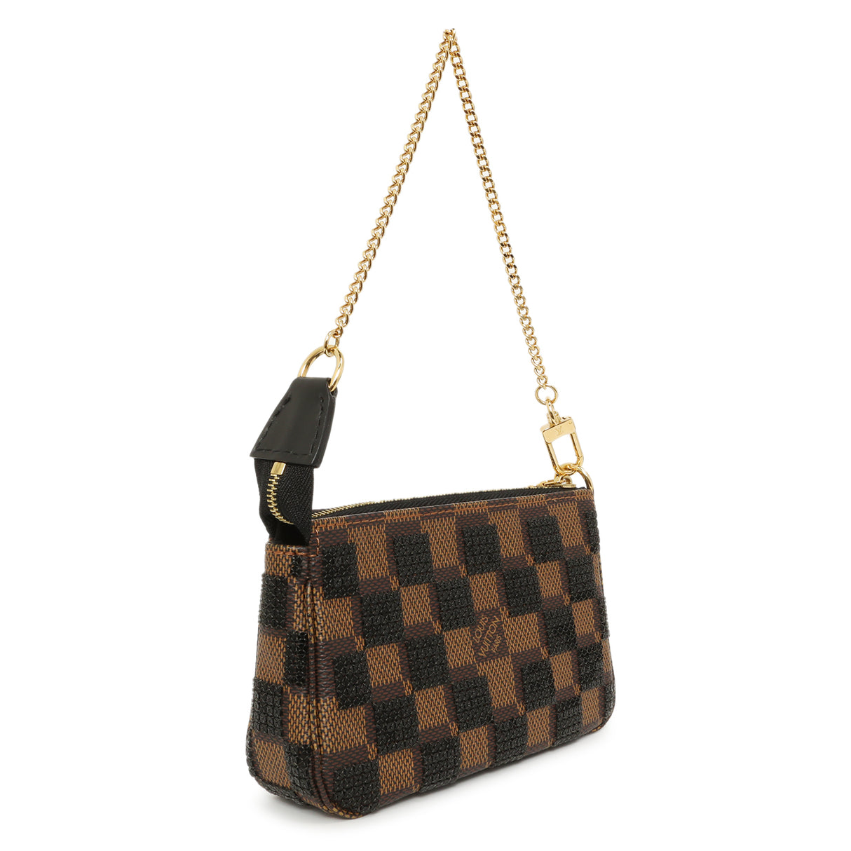 Louis Vuitton Damier Paillettes Mini Pochette Accessories Handbags Louis Vuitton