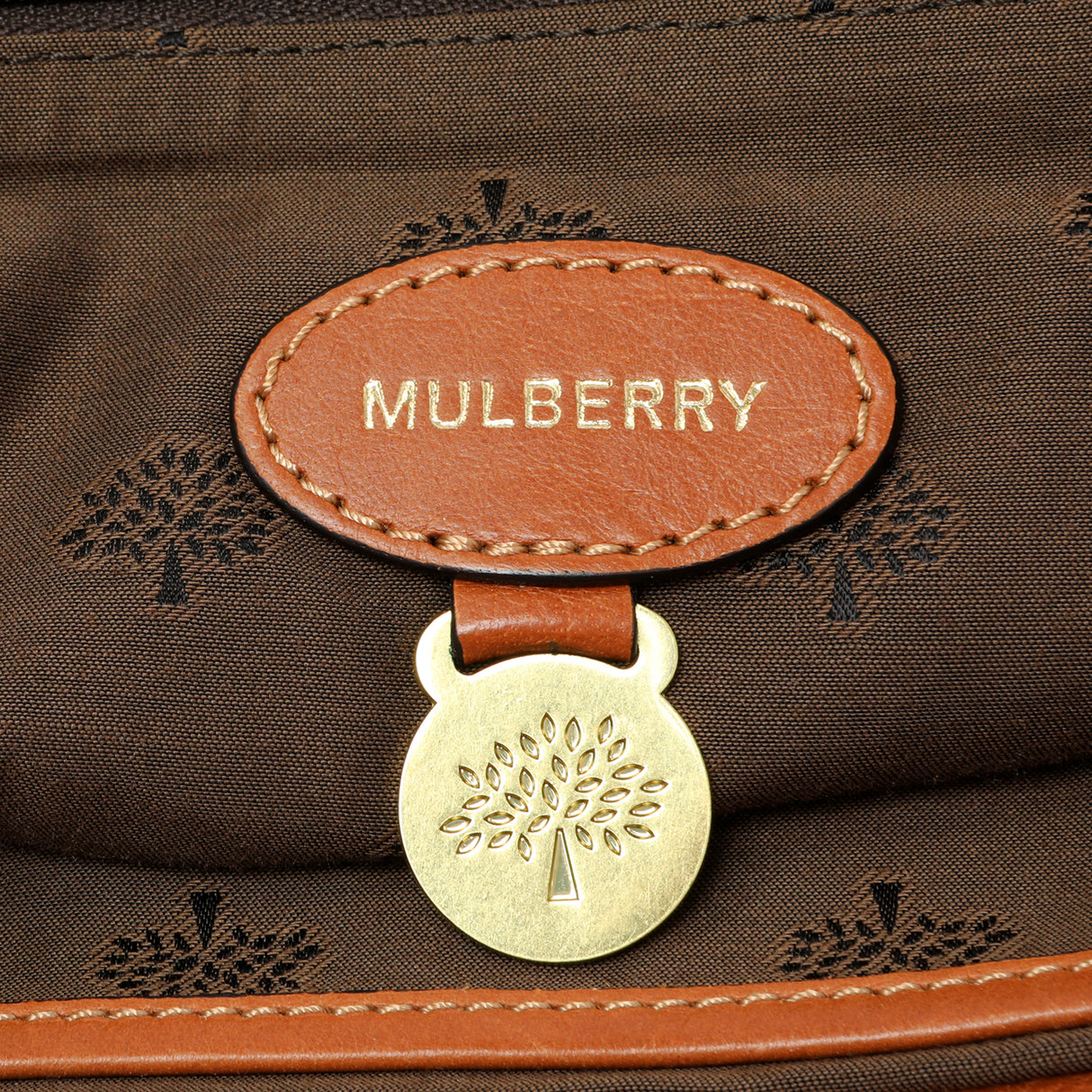 Mulberry Oak Soft Buffalo Medium Alexa Handbags Mulberry