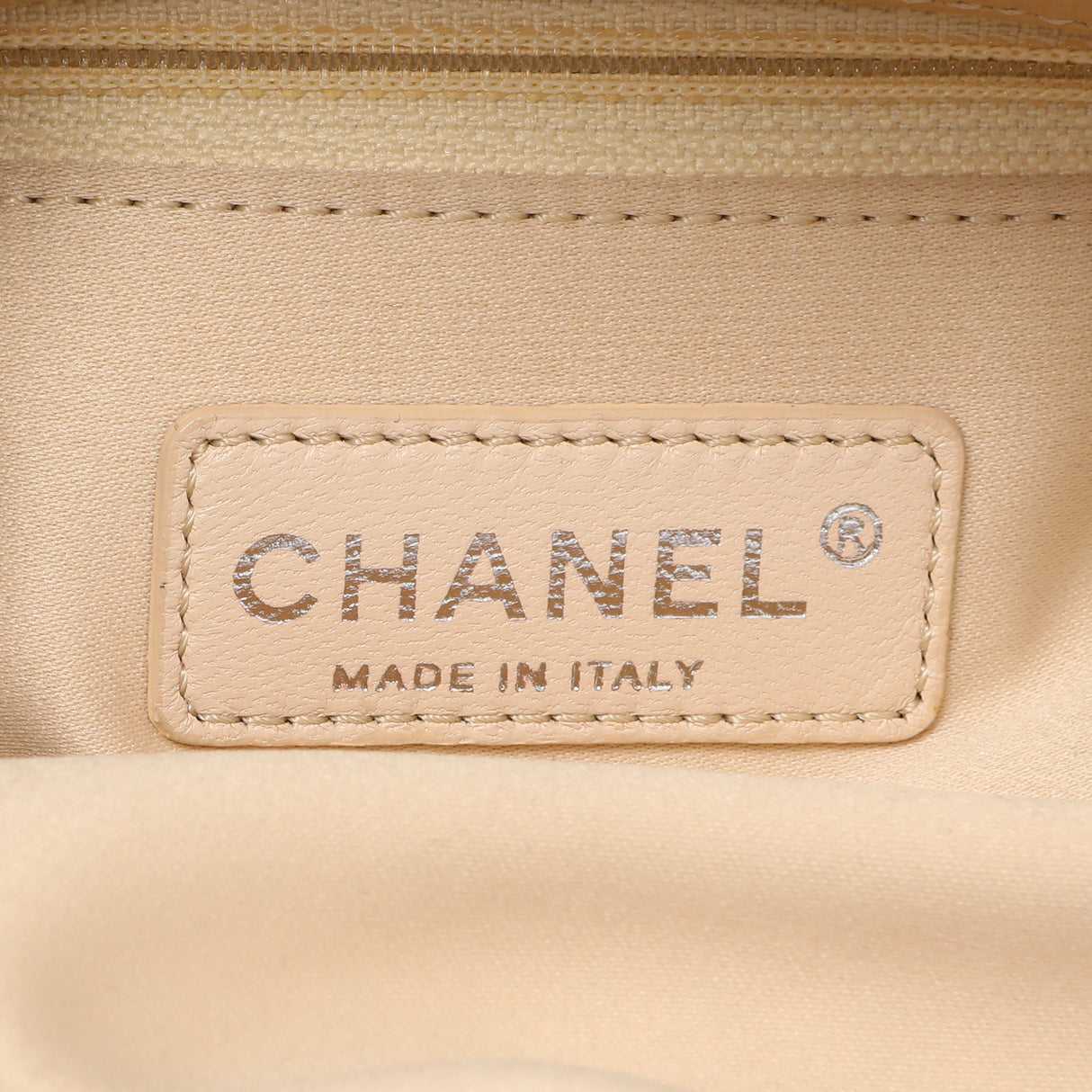 Chanel Beige Quilted Caviar Grand Shopping Tote GST Handbags Chanel