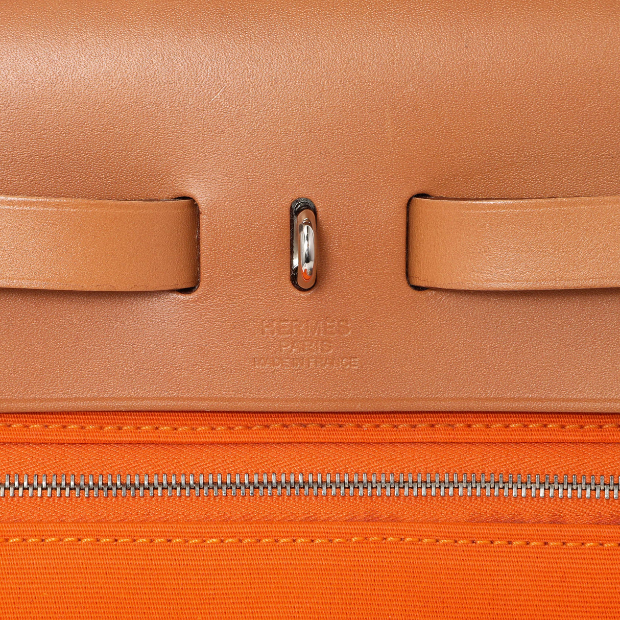 Hermes Vache Hunter Toile Herbag Zip 31 Handbags Hermes