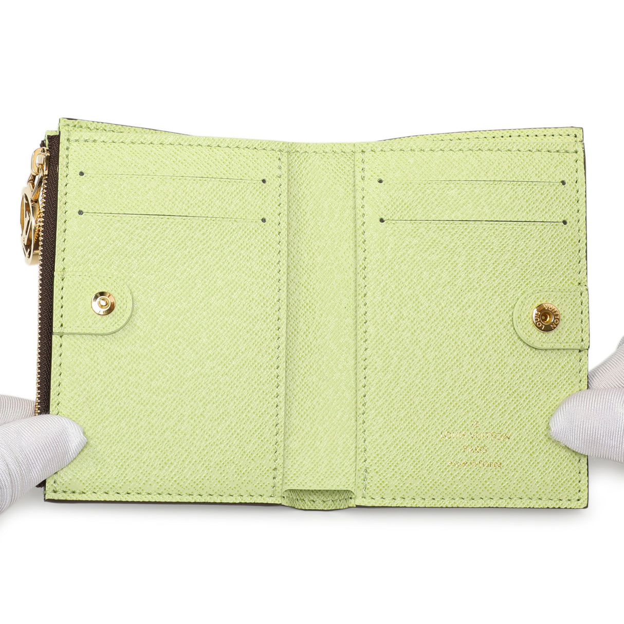 Louis Vuitton Vert Noto Monogram Lisa Wallet Accessories Louis Vuitton