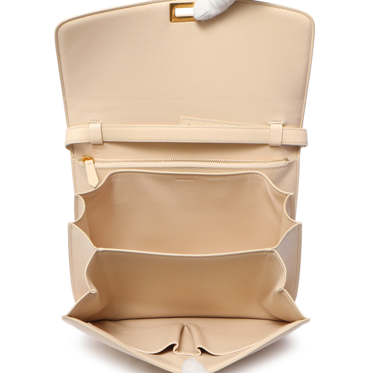 Celine Powder Liege Calfskin Medium Classic Flap Bag Handbags Celine