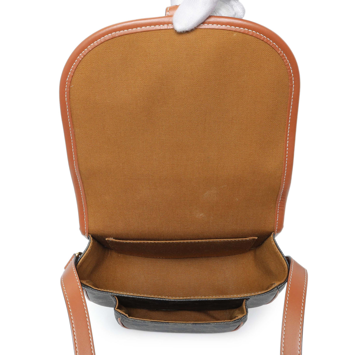 Celine Tan Triomphe Canvas Medium Folco Bag Handbags Celine