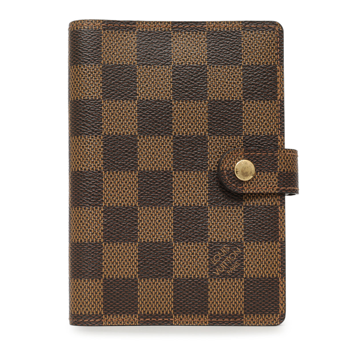 Louis Vuitton Damier Ebene Small Ring Agenda Cover Accessories Louis Vuitton